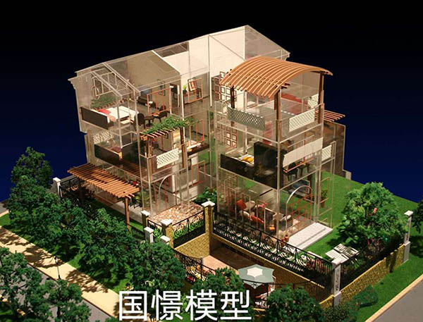 阿克苏建筑模型