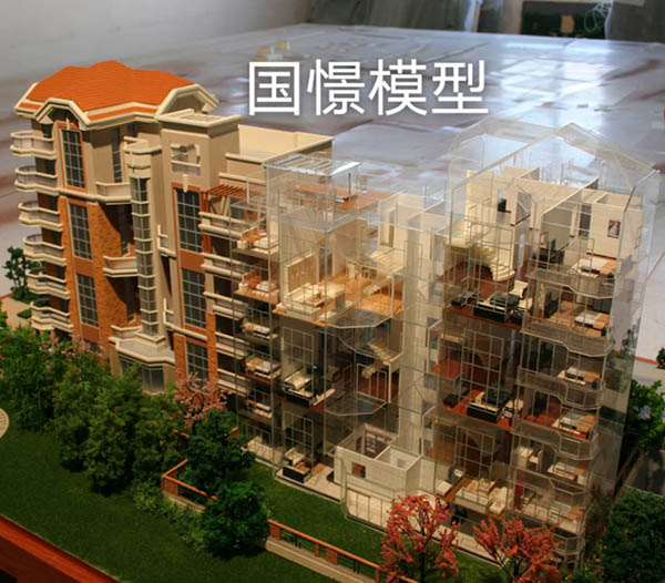 阿克苏建筑模型