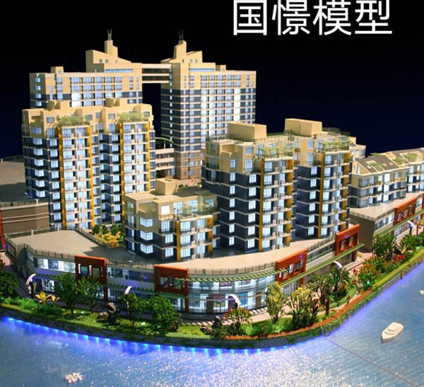 阿克苏建筑模型