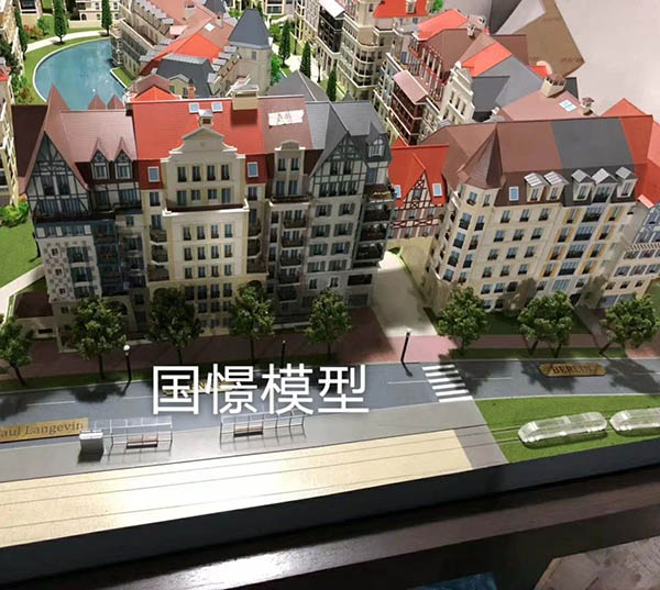 阿克苏建筑模型