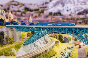 阿克苏桥梁模型